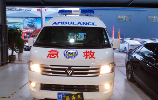 120急救车升级激光大灯